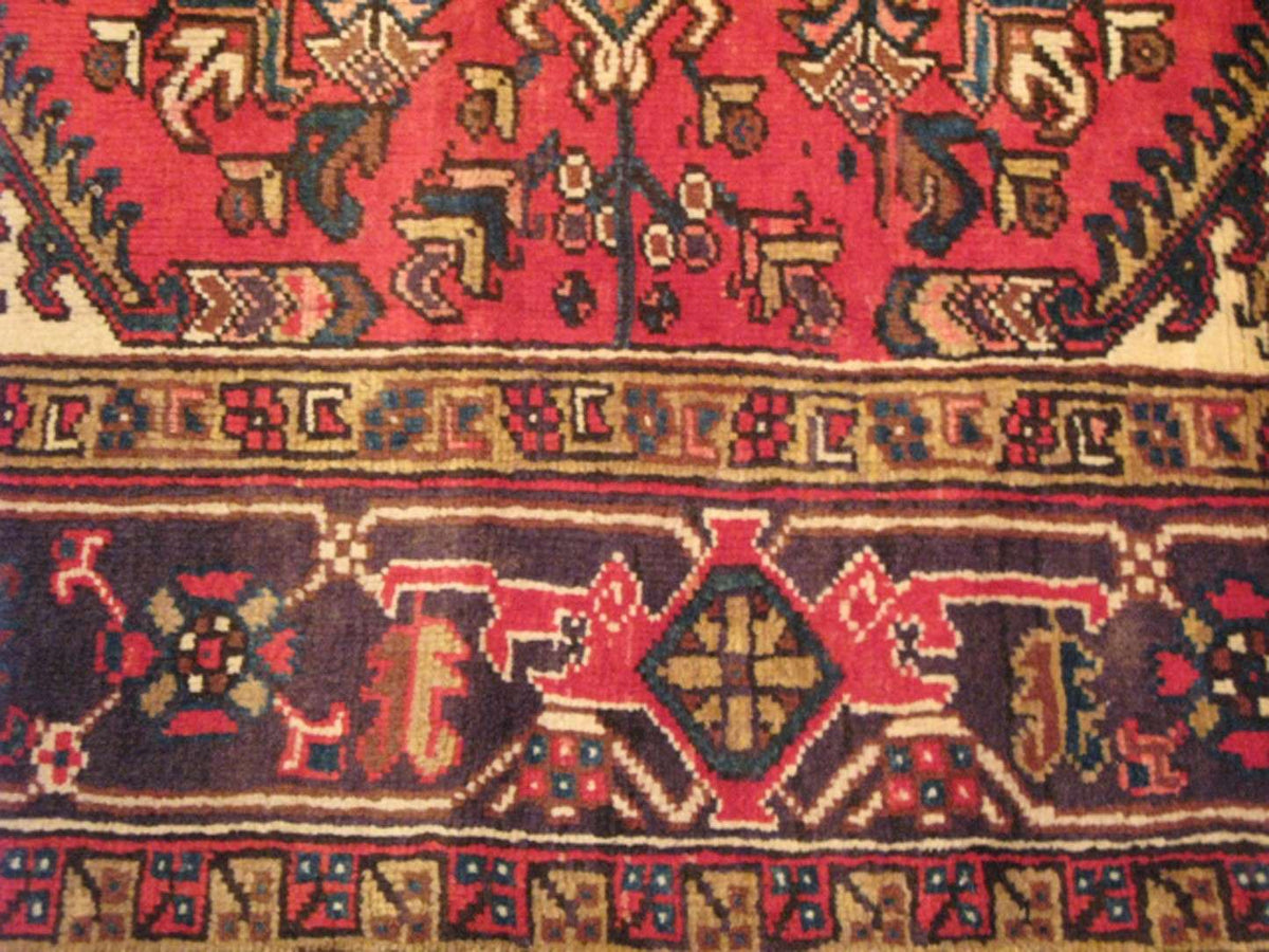 8' 0" x 10' 6" Persian Heriz Rug image 2