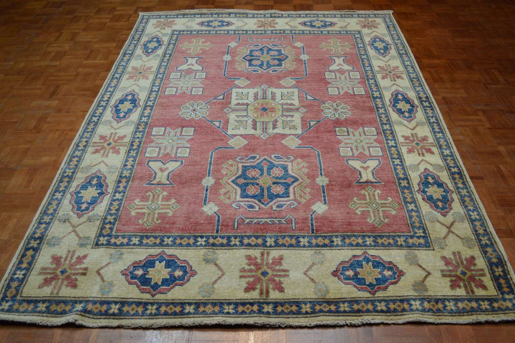6' 3" x 8' 8" Pakistan Kazak Rug image 1