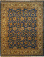 8' 1" x 10' 1" India Agra Rug image 0