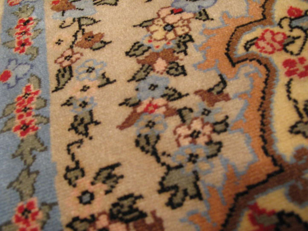 1' 8" x 2' 0" Vintage Varamin Rug image 10