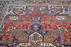 8' 3" x 10' 3" Persian Heriz Rug image 9