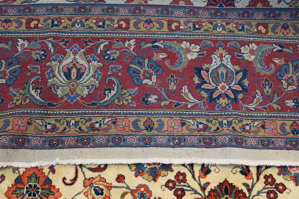 10' 3" x 13' 6" Persian Sarouk Rug image 5