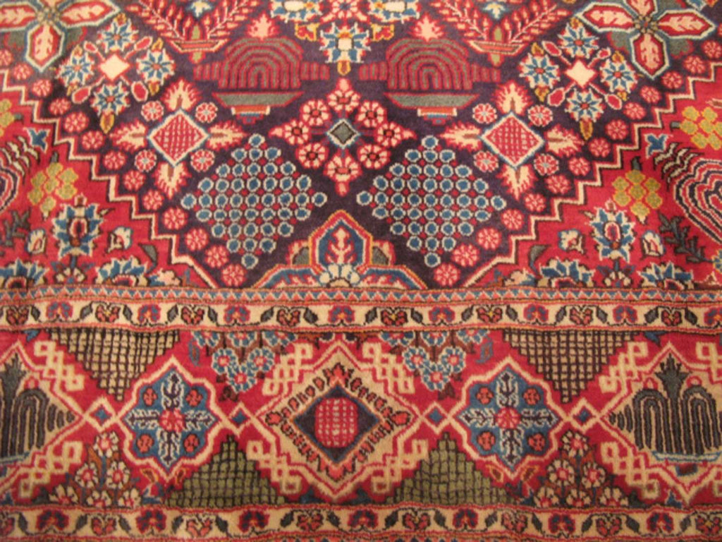 4' 1" x 7' 1" Persian Kashan Rug image 4