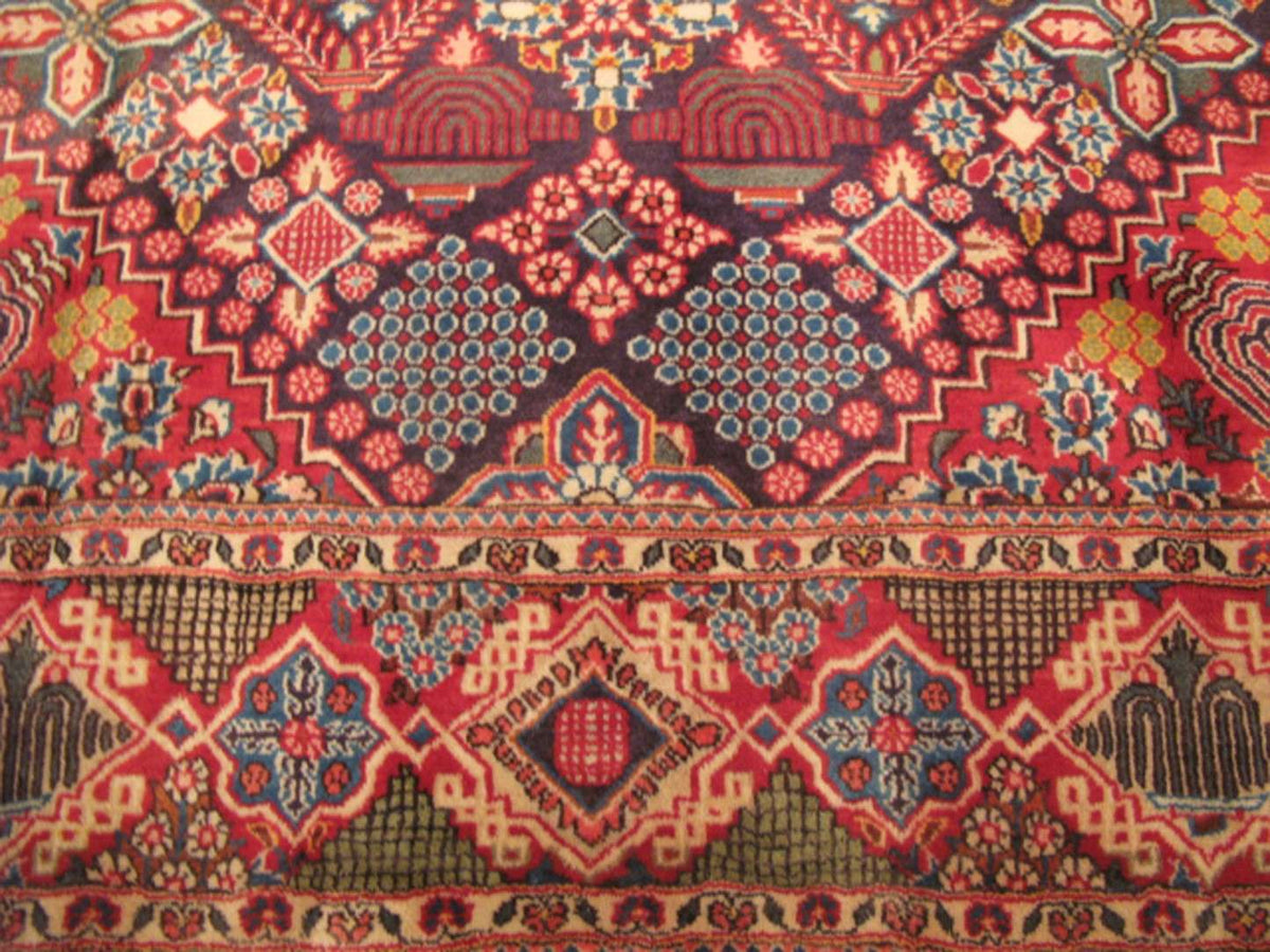 4' 1" x 7' 1" Persian Kashan Rug image 4