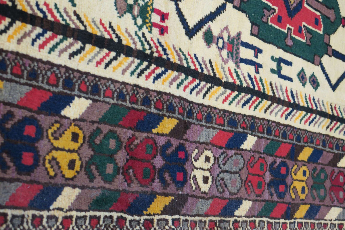 3' 9" x 5' 7" Persian Sirjan Rug image 3