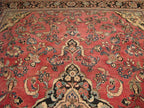 9' 0" x 12' 0" Persian Sarouk Rug image 8
