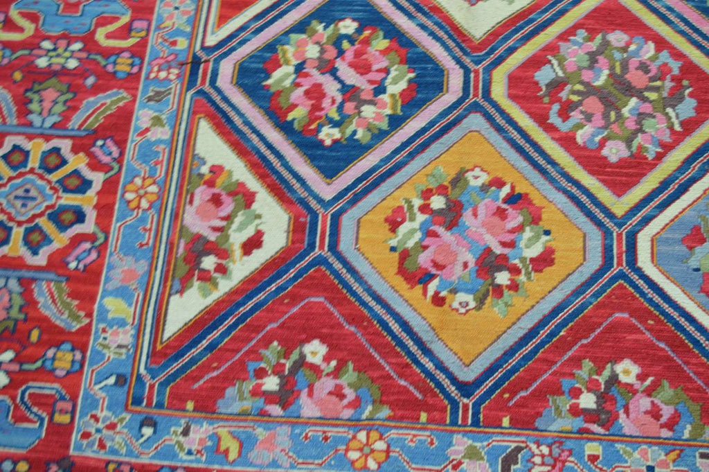 8' 5" x 11' 7" India Soumak Rug image 4