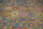 6' 8" x 9' 7" India Kilim Rug image 10