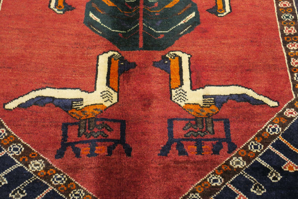 3' 7" x 5' 3" Persian Shiraz Rug image 6