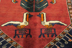 3' 7" x 5' 3" Persian Shiraz Rug image 6