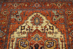 4' 0" x 6' 0" India Serapi Rug image 8