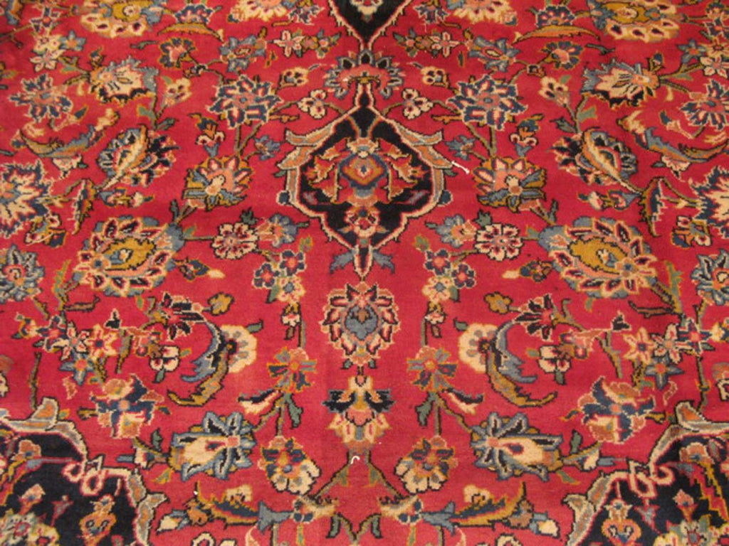 8' 1" x 12' 0" Persian Kashan Rug image 5