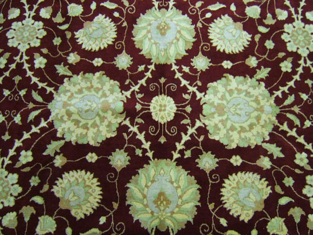 9' 8" x 10' 5" Persian Sultanabad Square Rug image 3