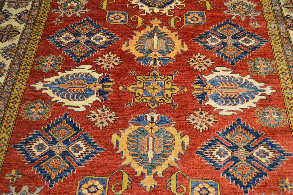 8' 0" x 10' 0" Pakistan Kazak Rug image 5