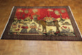 3' 7" x 5' 5" Persian Baluch Rug image 4
