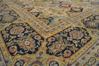 9' 0" x 11' 5" India Agra Rug image 4