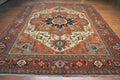 9' 8" x 13' 7" India Serapi Rug image 1