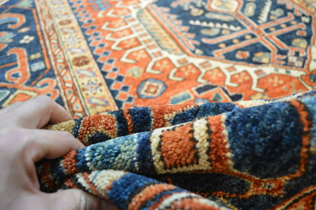 12' 0" x 17' 2" Pakistan Serapi Rug image 11