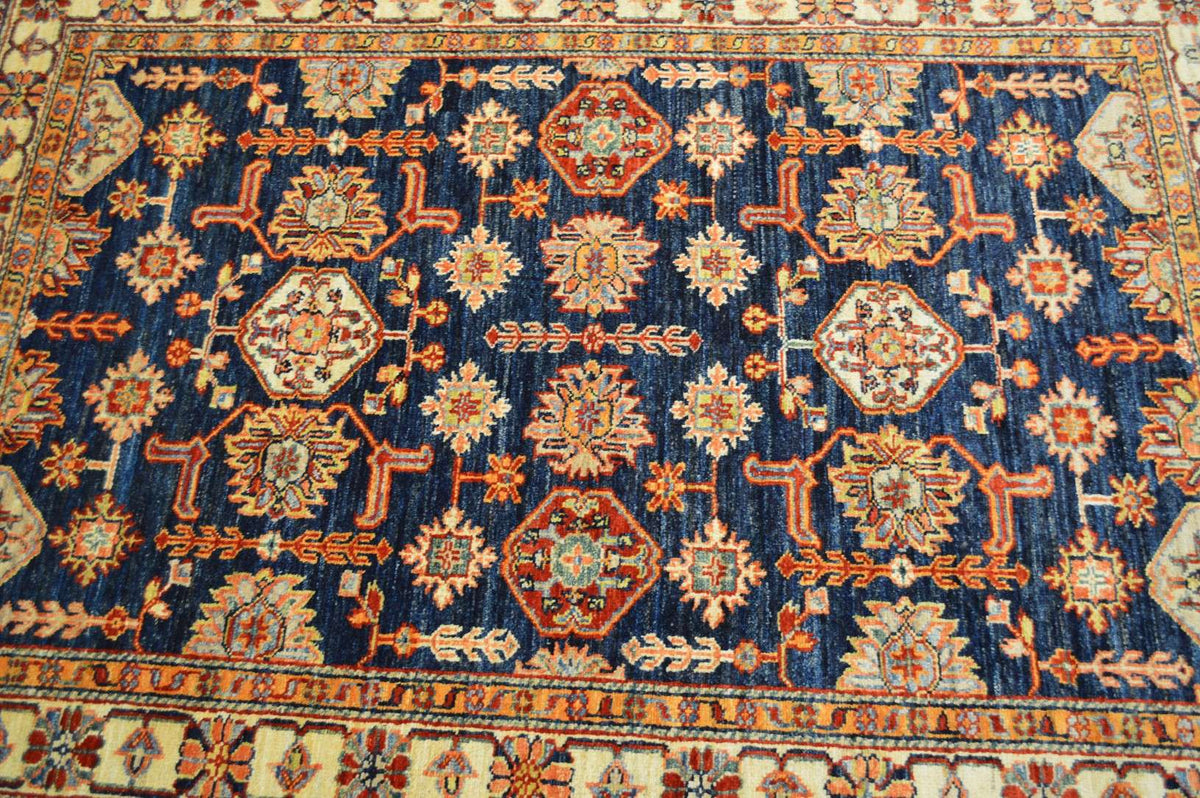 4' 2" x 5' 6" Pakistan Kazak Rug image 5