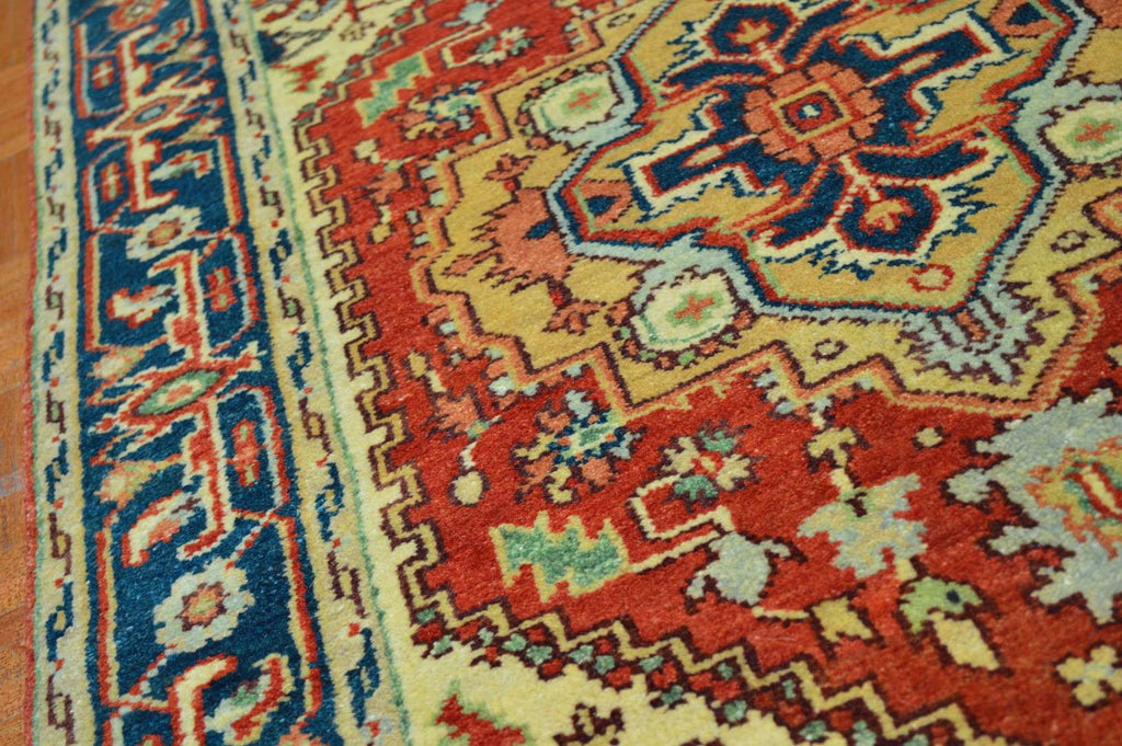 3' 0" x 4' 9" India Serapi Rug image 3
