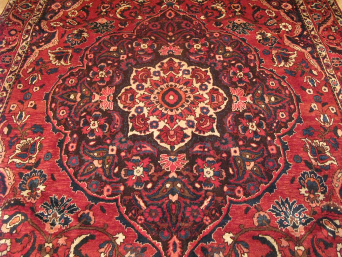 7' 0" x 10' 3" Persian Bakhtiari Rug image 10