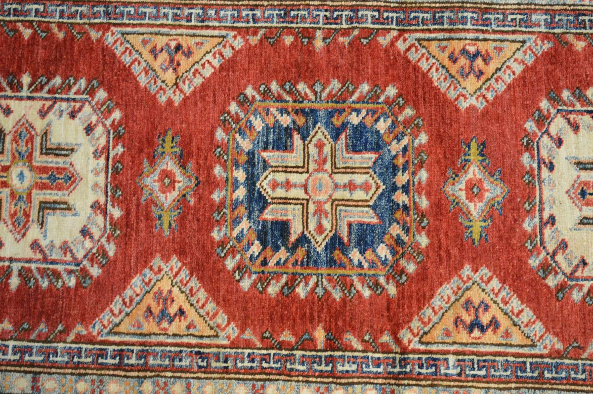 2' 9" x 10' 5" Pakistan Kazak Runner image 2