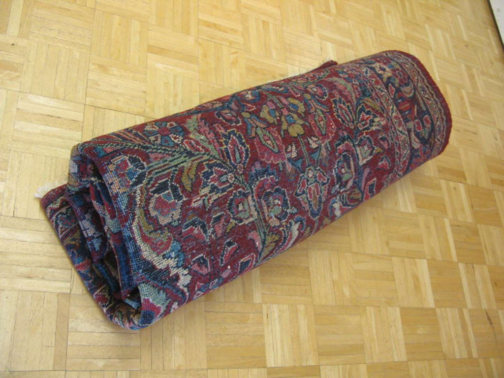 7' 5" x 10' 0" Persian Sarouk Rug image 11