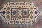 4' 2" x 5' 2" Persian Turkeman Rug image 2