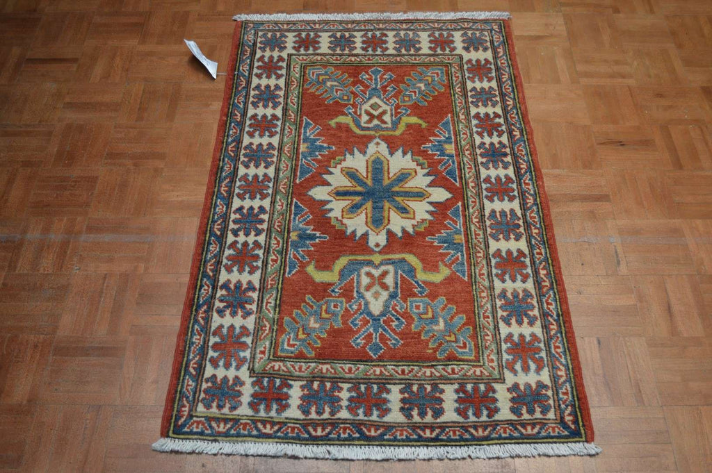 2' 8" x 4' 2" Pakistan Kazak Rug image 1