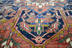 8' 0" x 10' 7" Persian Heriz Rug image 4