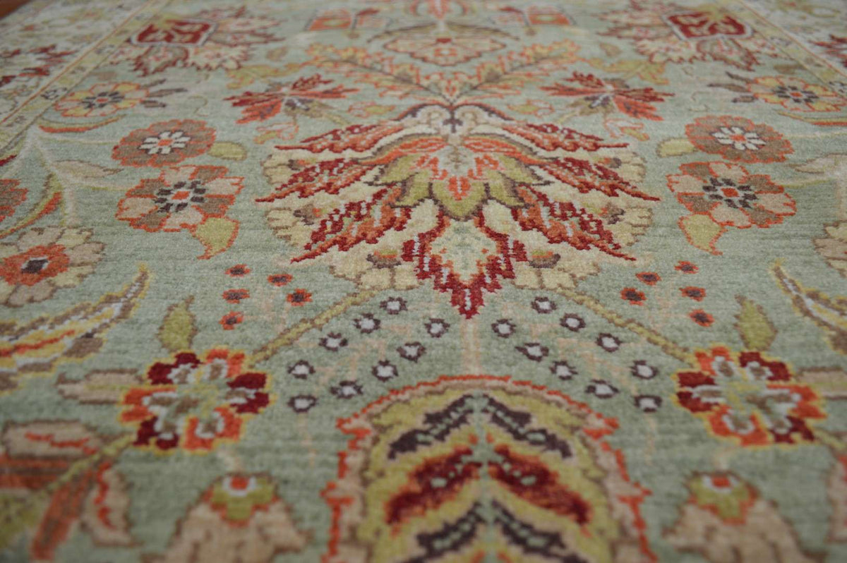 2' 5" x 4' 1" India Agra Rug image 3