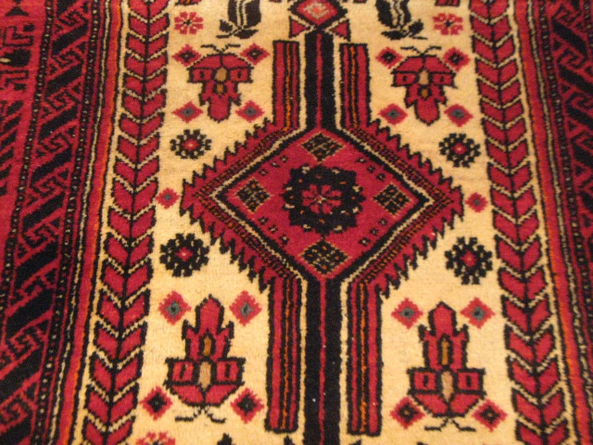 3' 2" x 13' 7" Persian Belouch Runner image 9