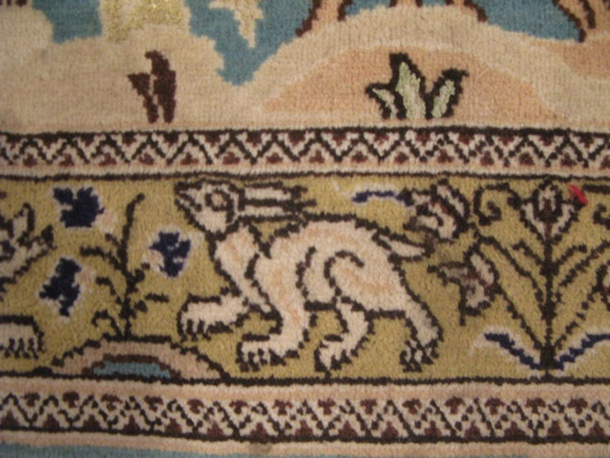 2' 5" x 3' 7" Persian Qum Rug image 10
