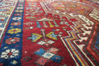 3' 4" x 11' 6" Persian Karaja Runner image 0