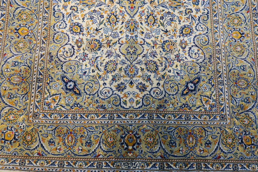 4' 7" x 7' 2" Persian Kashan Rug image 11