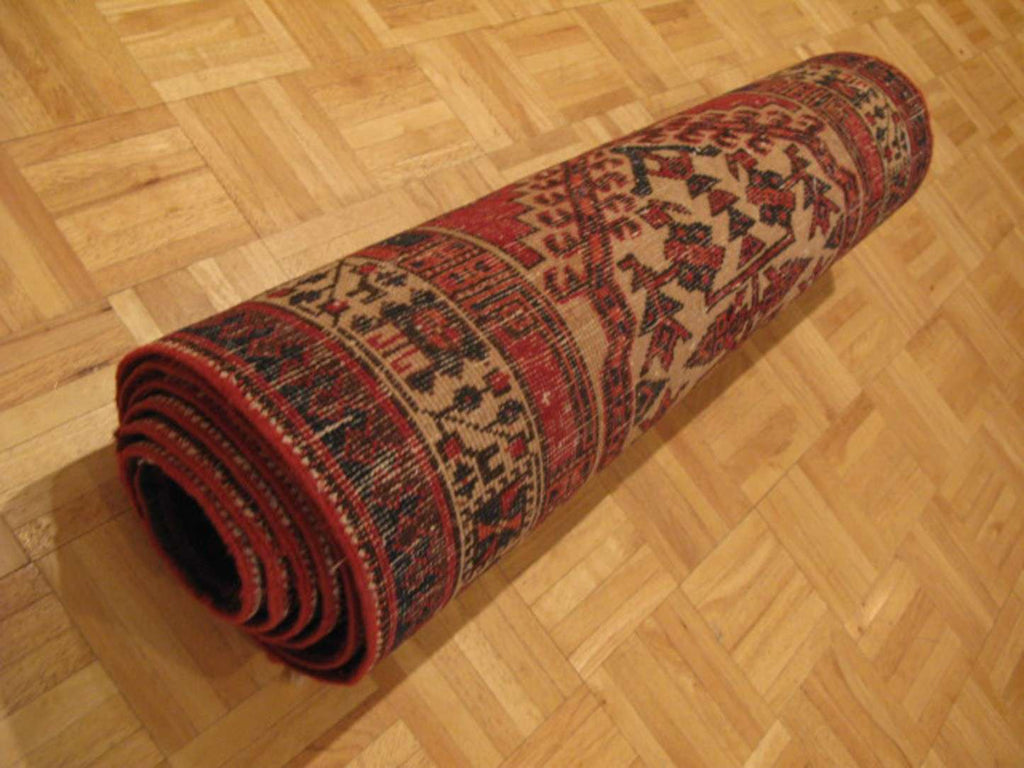 3' 3" x 10' 9" Persian Sarab Runner image 11