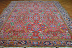 7' 7" x 10' 3" Persian Heriz Rug image 1