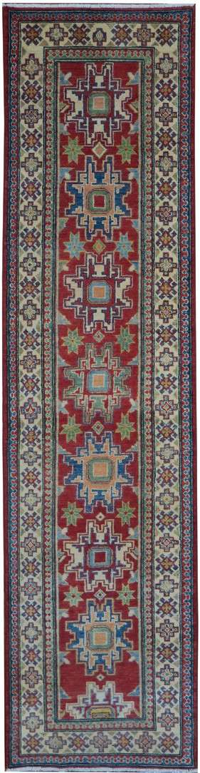 2' 8" x 11' 2" Pakistan Kazak Runner image 0