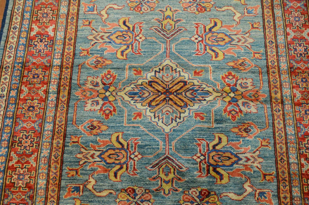 4' 0" x 6' 1" Pakistan Kazak Rug image 1