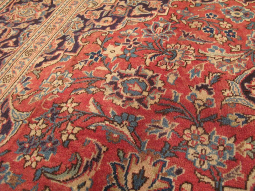 4' 1" x 6' 7" Persian Kashan Rug image 2