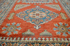 4' 3" x 7' 0" Pakistan Kazak Rug image 2