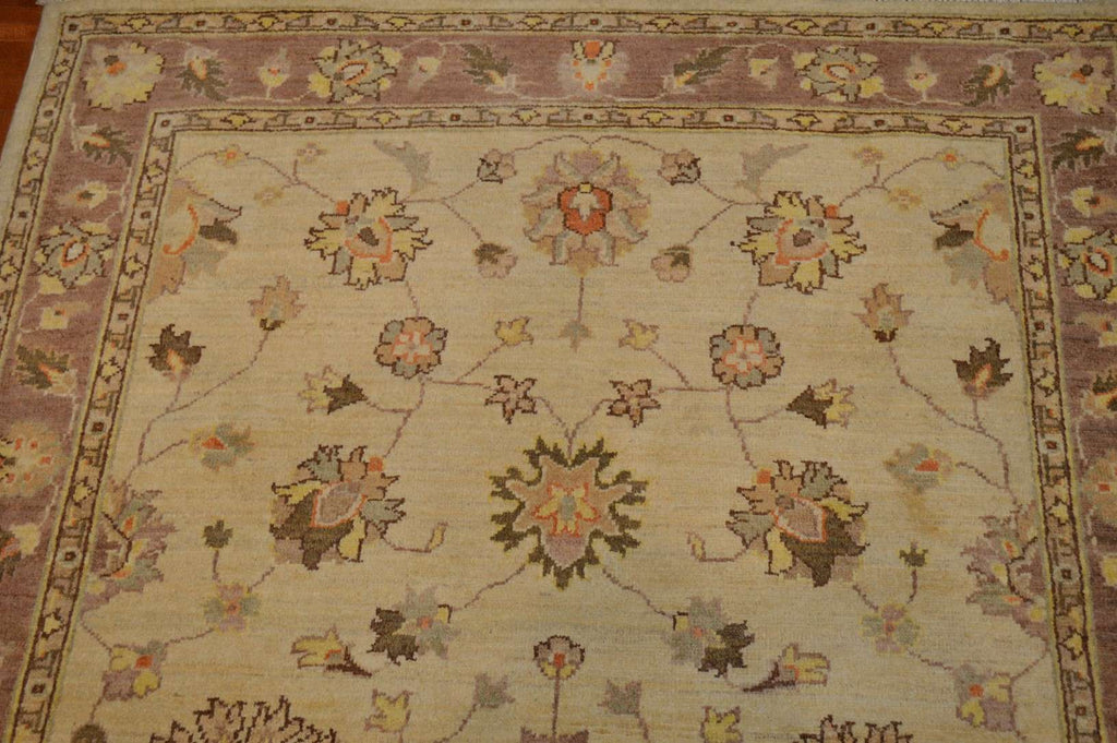 4' 0" x 5' 10" Pakistan Peshawar Rug image 3