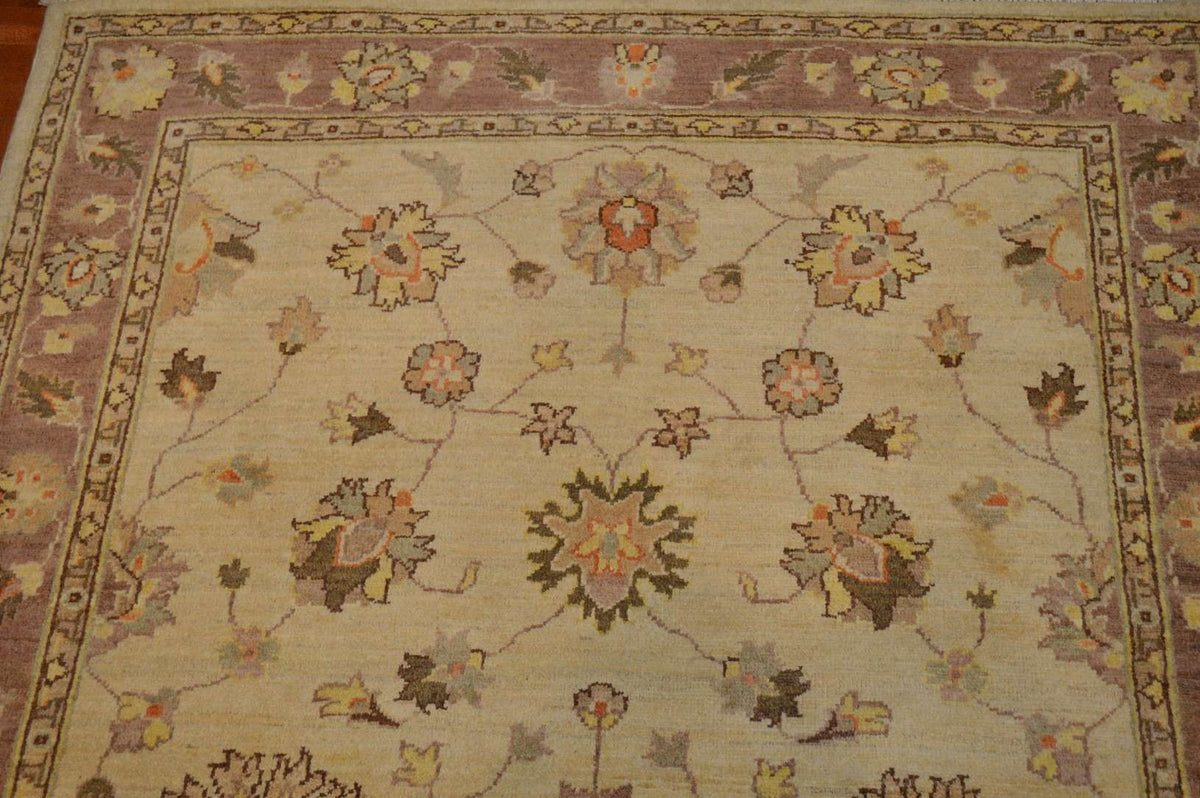 4' 0" x 5' 10" Pakistan Peshawar Rug image 3