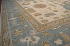 12' 3" x 17' 8" India Oushak Rug image 5