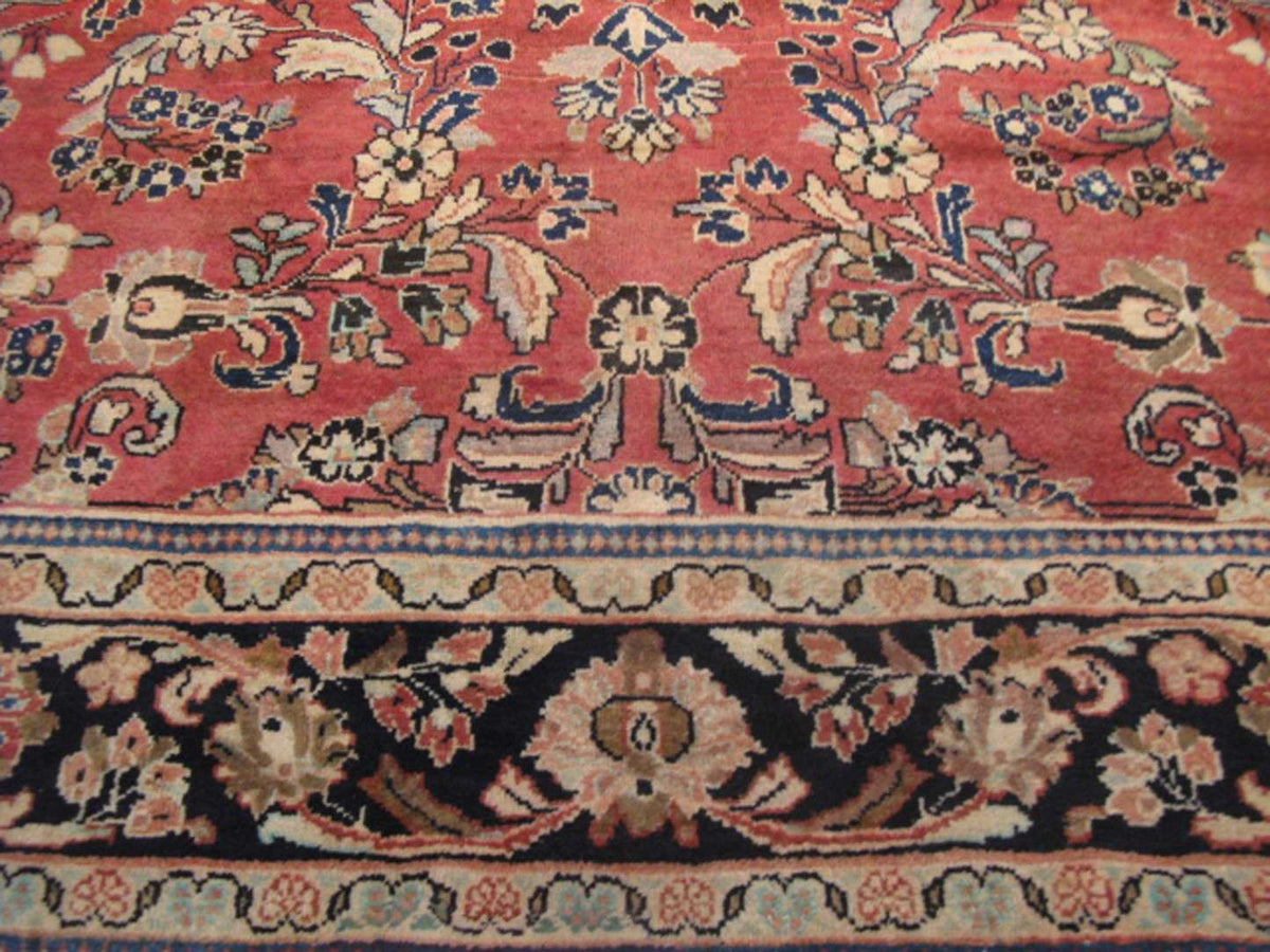 9' 0" x 12' 0" Persian Sarouk Rug image 4
