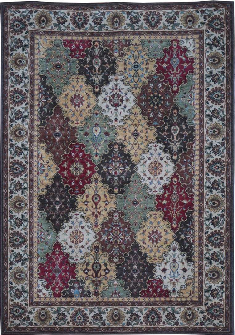 5' 3" x 7' 6" Persian Bakhtiari Rug image 0