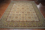 9' 0" x 11' 8" India Agra Rug image 1