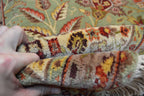6' 1" x 6' 2" India Agra Square Rug image 11
