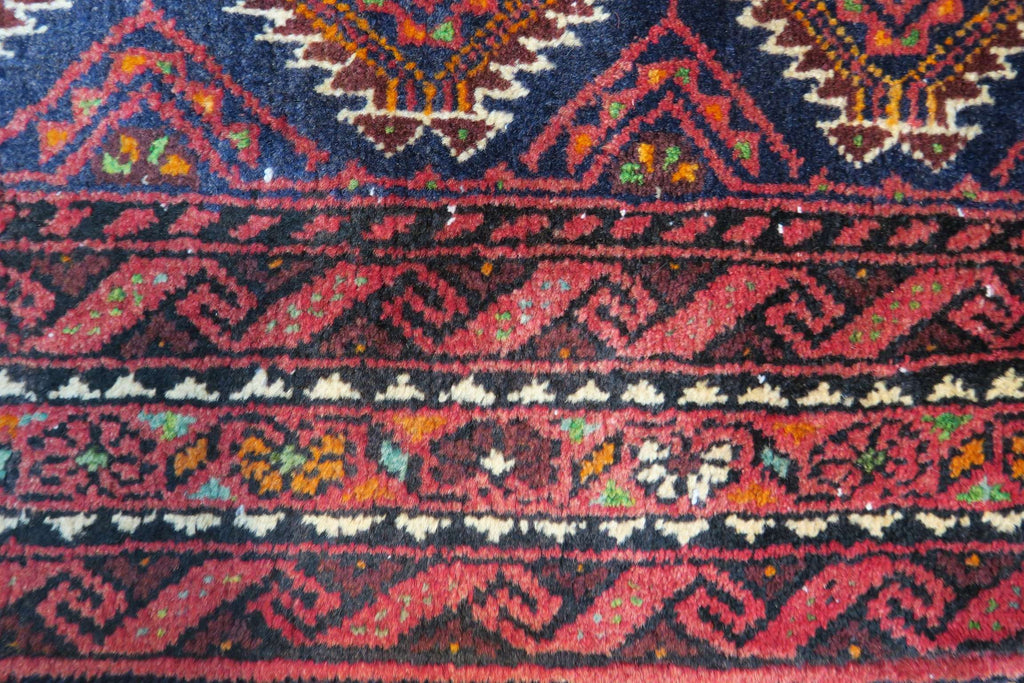 3' 4" x 6' 6" Persian Baluch Rug image 10