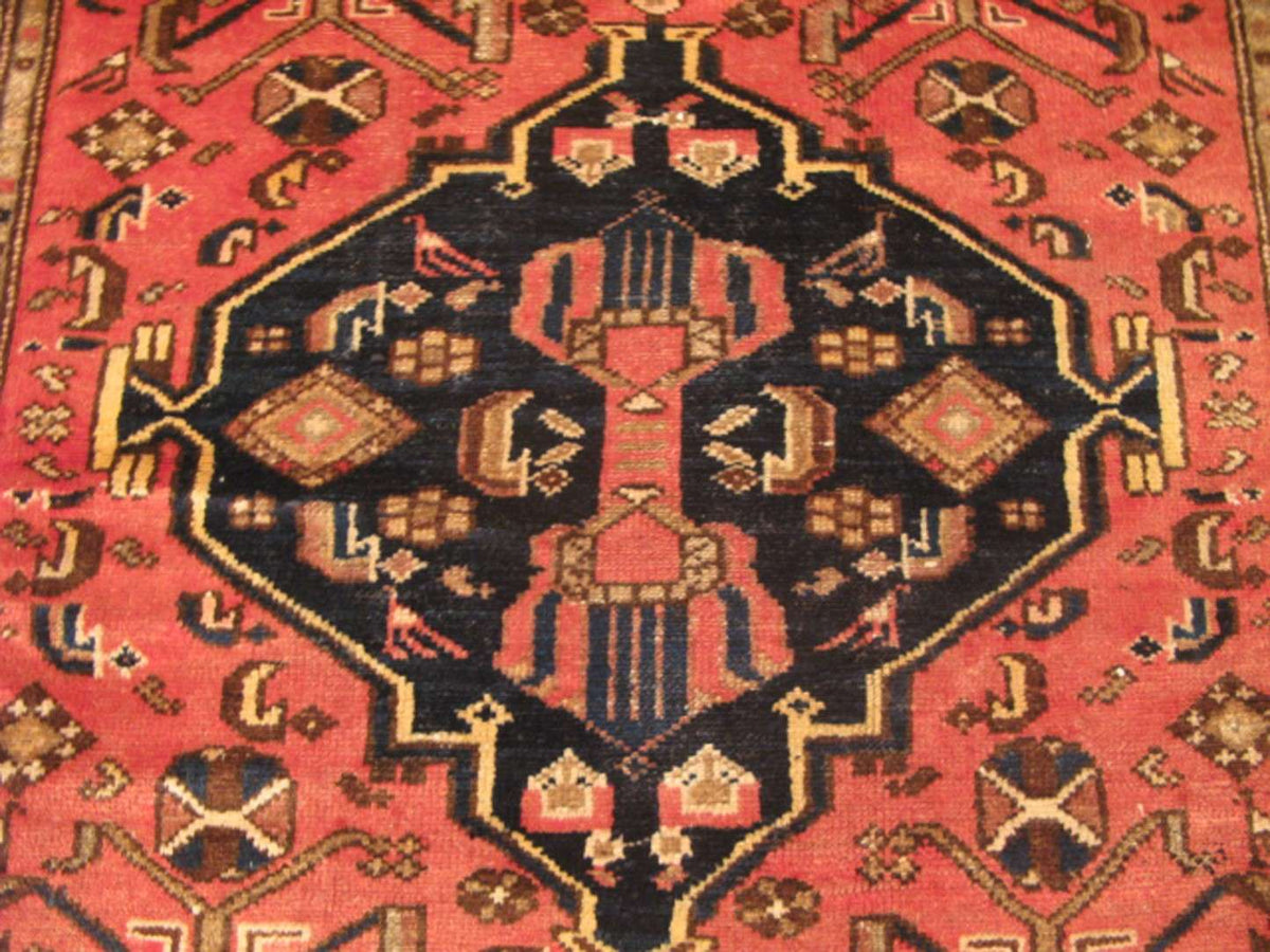 4' 3" x 6' 1" Persian Zanjan Rug image 7